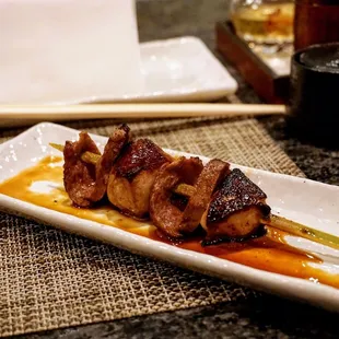 Foie Gras w/ Duck ($16).
