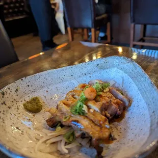 Straw Smoked Seared Chicken