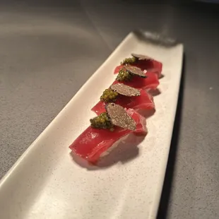 Truffle tuna &amp; caviar