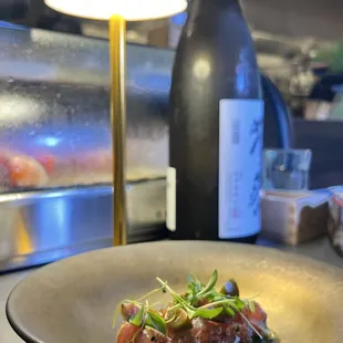 Big eye tuna tataki