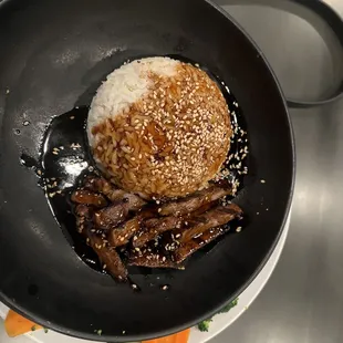 Beef teriyaki bowl