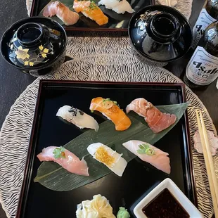 food, sashimi, sushi and sashimi, sushi