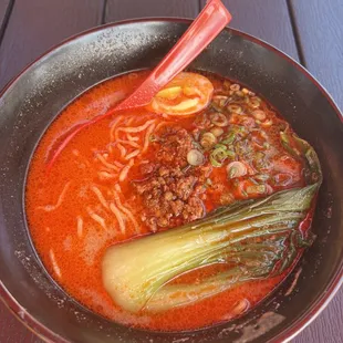 Spicy Chicken Ramen Bowl