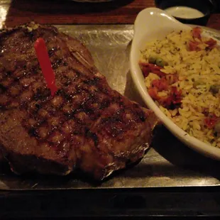 steak, food