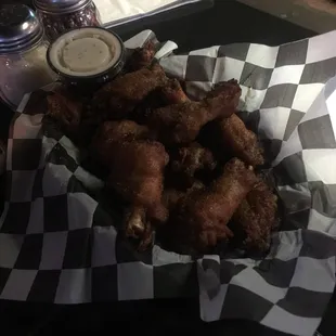 Spicy Cajun wings!
