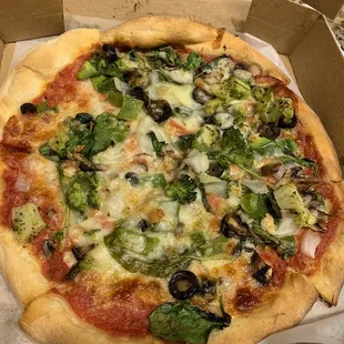Small Veggie pizza
