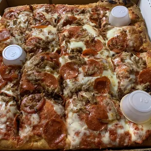 Deep Dish Sicilian Pizza