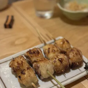 a plate of food on a table