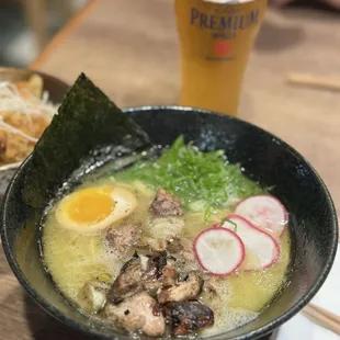 Japanese BBQ chicken ramen