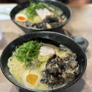 Binchotan grilled chicken ramen