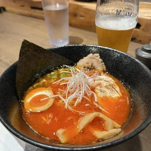 Rich Spicy Chicken Ramen