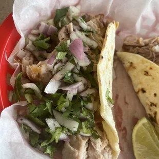Carnitas taco