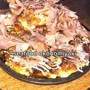 Seafood Okonomiyaki