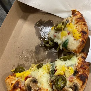 Torn Basil Pizza