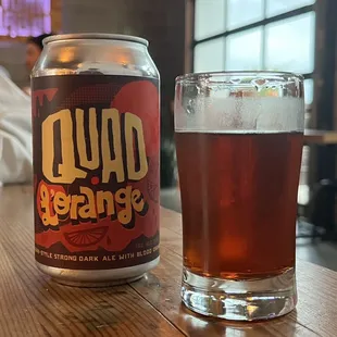 Belgian Quad style beer