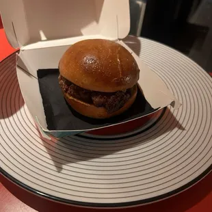 Wagyu burger