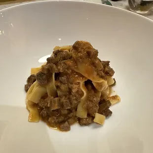 Tagliatelle ragu