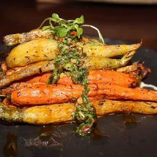 Roasted Heirloom Carrots