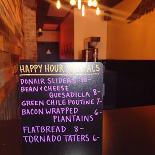 Ambiance. Specials during happy hour.
