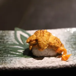 TORO takes sushi to new heights with our mesmerizing Torched Uni creation - a culinary masterpiece that ignites the senses.