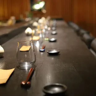 Sip, savor, and soak in the artistry at TORO's sleek bar seating - where every seat is a front-row view to the culinary magic.