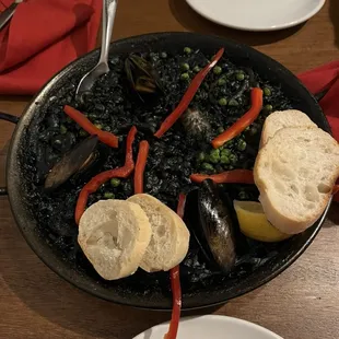 Squid Ink Paella