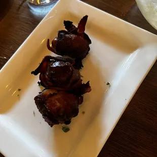 Bacon Wrapped Dates