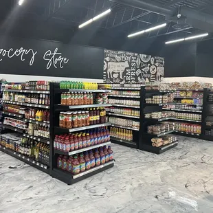 a variety of food items