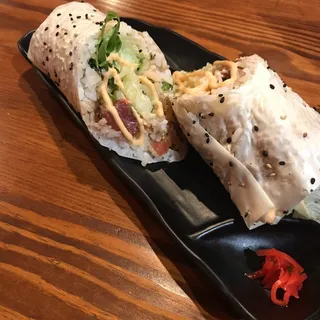Poke Rainbow Burrito