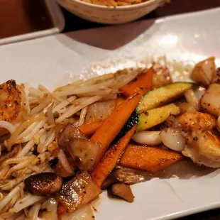 Teppanyaki combo Shrimp &amp; Scallops