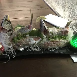SpecialAji sashimi