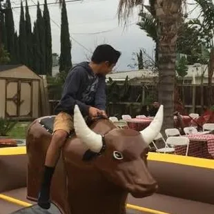 Toro mecanico. Mechanical bull rental Lancaster, CA.