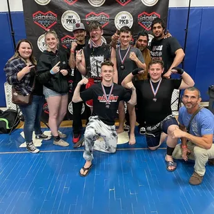 Group Photo 4/4 Wins in IFK PKB Muay Thai Tournament for Toro Z Muay Thai under Head coach Ignacio Zambrano
