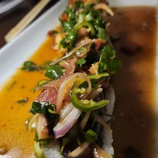 Mi Ceviche Roll, a little spacy.