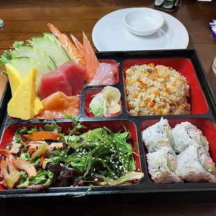 Chirashi Bento Lunch
