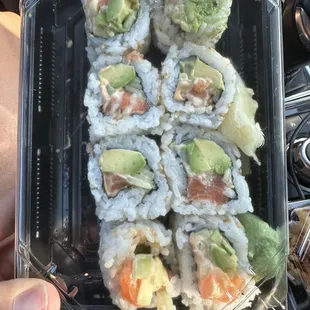 Spicy Salmon Roll - yum!