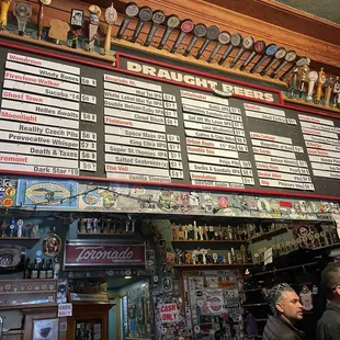 Lots of choices if you can't figure it out go on Untappd for info.