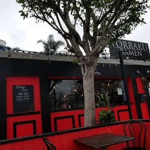 Front of restaurant