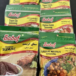 For all six it was about $16 and change.