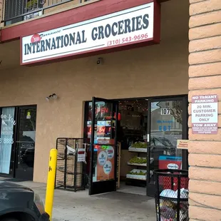 There are a couple of tables with chairs just out of frame, to the right