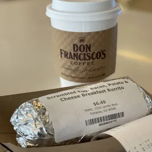 Grab and go burritos