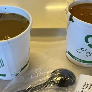 a cup of coffee and a spoon