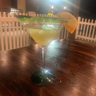 Top shelf margarita...