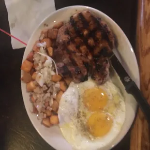 steak, food