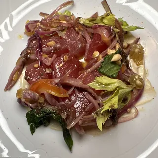 TUNA WITH PICKLED CAPONATA 2
