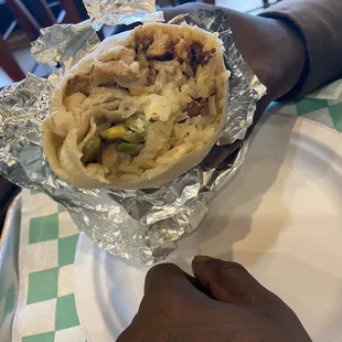 Chicken Burrito