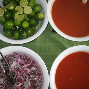 Delicosos Ingredientes Salsa Chile Cebolla Limon Complementos Para Disfrutar Tus Exquisitas Tortas Ahogadas