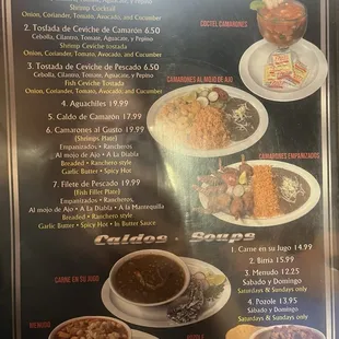 bagels, menu