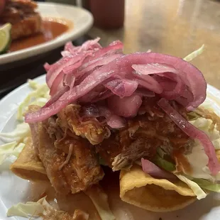 Tacos dorados de papa