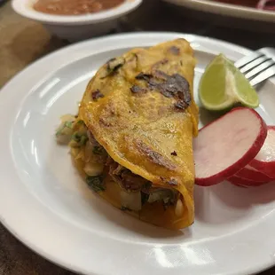 Barbacoa Taco dorado